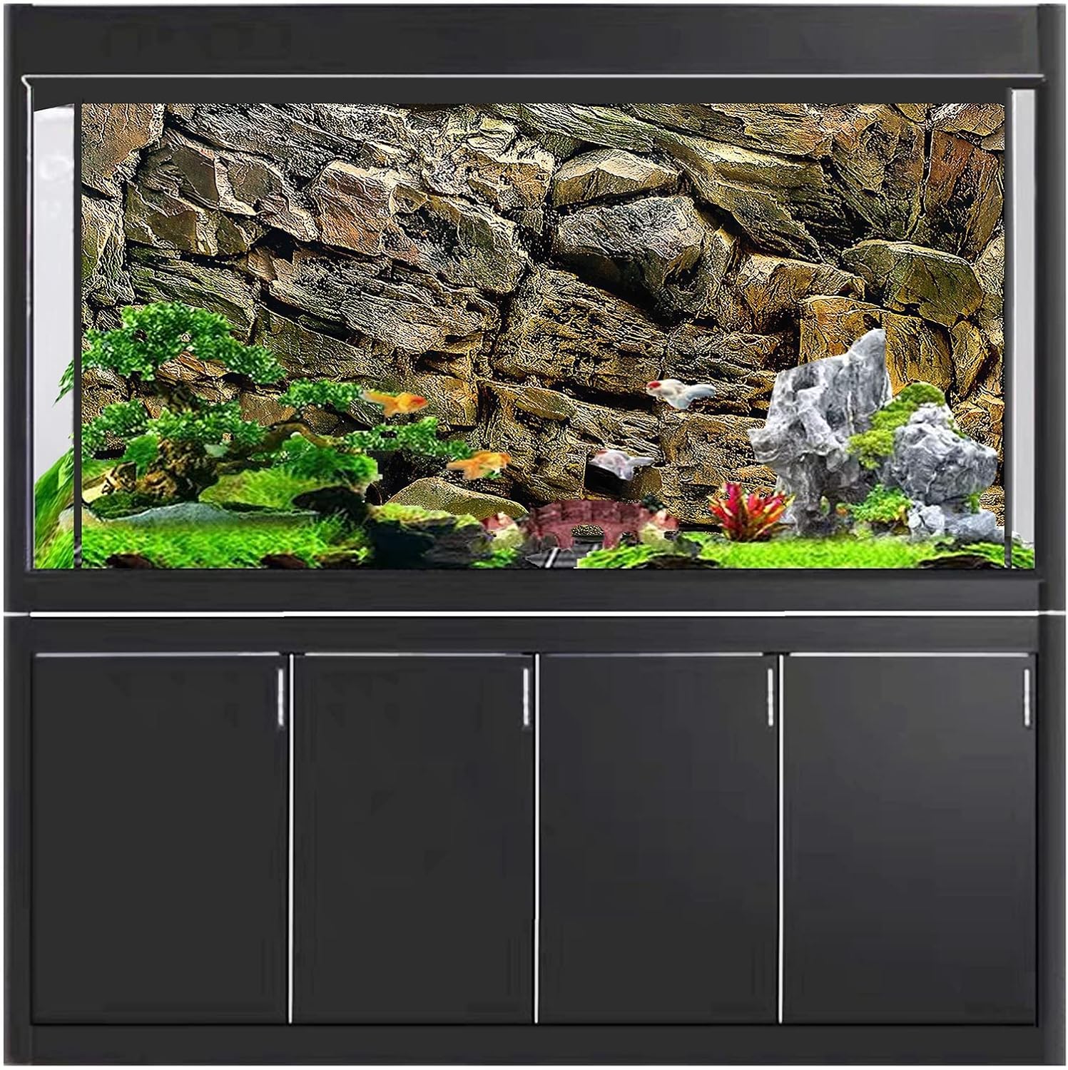 natural 3d fish background for aquarium types [100+] 3d fish tank backgrounds