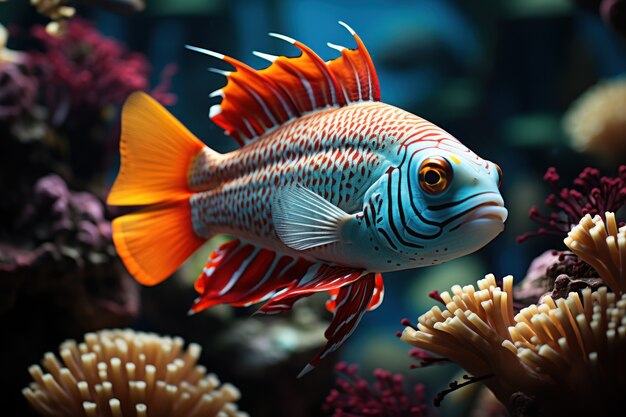 fish wallpaper b&q Blue fish coastal wallpaper – hydrangea lane home